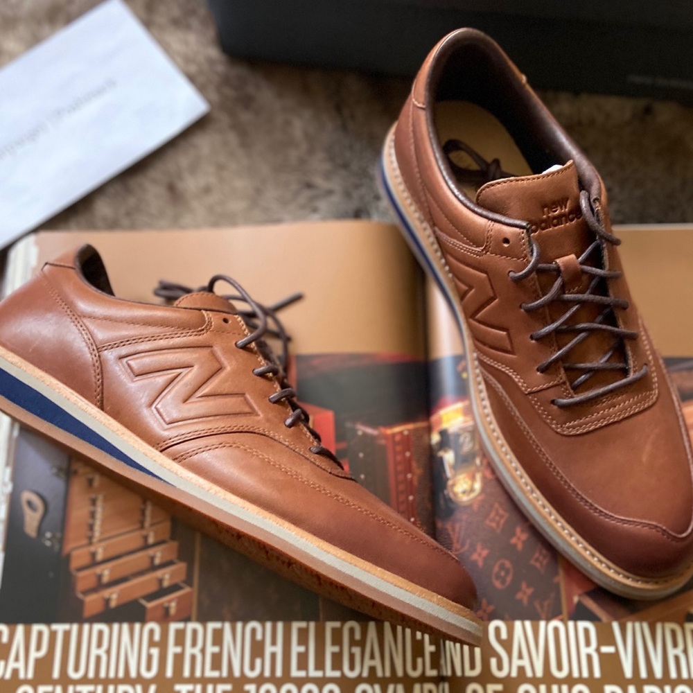 Men's New Balance Leather 1100 - Picture 2 of 16